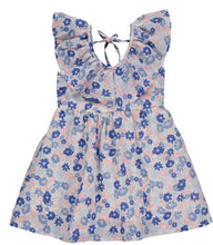 Load image into Gallery viewer, Vignette “Harper” Dress in Pink Meadow Print: Size 2 to 7 Years
