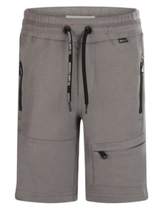 Youth boys jogging shorts Grey : Size 5-14