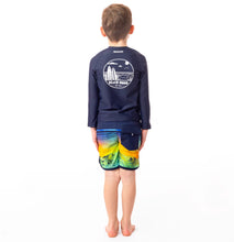 Load image into Gallery viewer, Nano UV swimsuit shorts Boys Navy: Size 2-14
