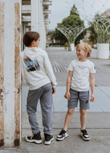 Load image into Gallery viewer, No Way Monday Jogger Pants in Dark Grey: Size 2 to 14 Years

