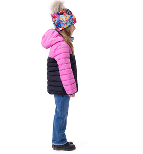 Nano Puffer Jacket in Pink: Size 2 to 8 Years