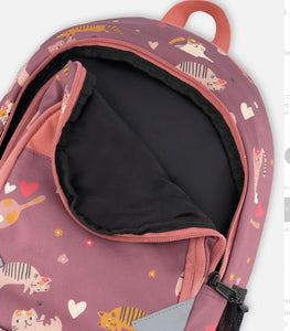 Deux Par Deux Cute Cats Toddler Backpack