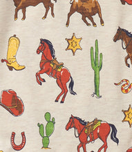 Load image into Gallery viewer, Hatley Boys “Vintage Rodeo” Print Pajama Set: Size 3 to 8 Years
