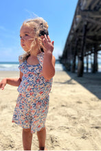 Load image into Gallery viewer, Vignette Girls “Kathy” 100% Rayon Floral Romper : Size 3 to 12
