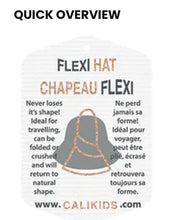 Load image into Gallery viewer, Calikids Straw Flexible Beach Fedora Hat
