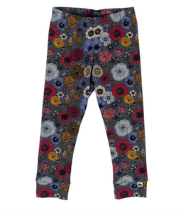 Little & Lively Girls Autumn Floral Leggings : Size 2T to 10 Years