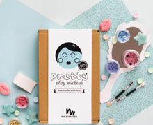 Load image into Gallery viewer, No Nasties NIA *DELUXE* ALL Natural Pretty Play Makeup Box in Teal Blue
