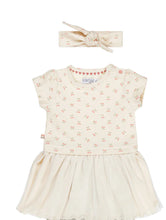 Load image into Gallery viewer, Cream Headband with Cherries (Matches Cream Baby Girl Dress): 3M to 24M
