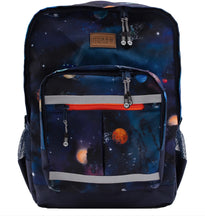 Load image into Gallery viewer, Nano Boys Navy &amp; orange Space Backpack: Size 0/S
