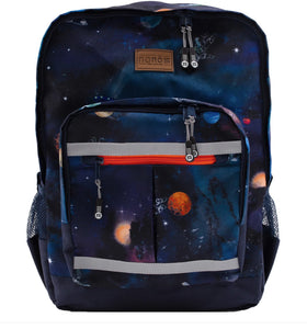 Nano Boys Navy & orange Space Backpack: Size 0/S