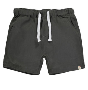 Me & Henry Baby Boy’s Dark Grey Cotton Shorts: Size 0M to 24M