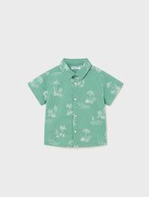 Load image into Gallery viewer, Mayoral Baby Boys Collard Shirt With Crocodiles Size 6 to 24m
