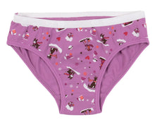 Load image into Gallery viewer, Nano Girls Purple Puppy Underwear: Size 2-12
