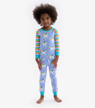 Load image into Gallery viewer, Hatley Girls “Galloping Unicorn” Pajamas: Size 4 to 12
