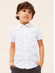 Mayoral White Boys Dress Shirt: Size 5-9