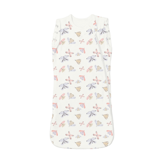 Coccoli Modal Sleepsack Butterflies Print: Size NB to 36M