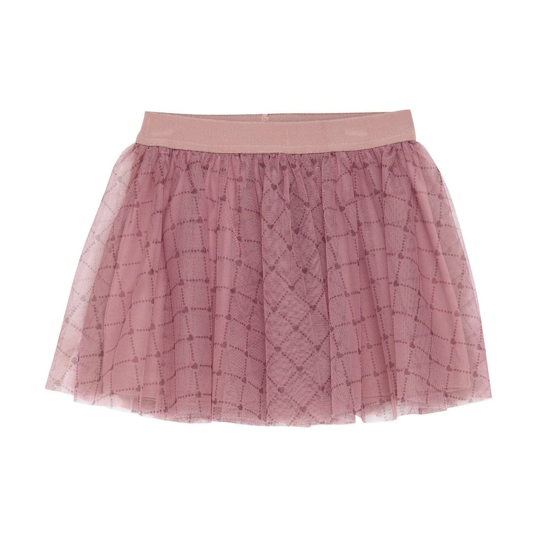 Creamie Brand Tulle Party Skirt in Rose: Size 12m to 6 Years