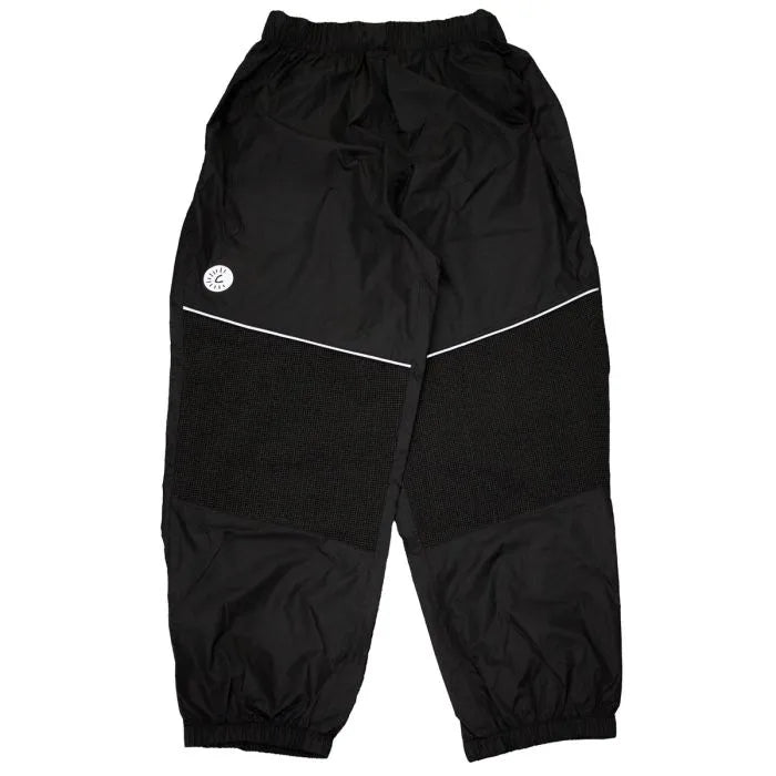 Calikids Rain Pants with Reinforced Knees in Black: Size 7 to 12 Years
