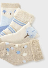 Load image into Gallery viewer, Mayoral Baby Boy Socks 4 Pack: Size 0M to 18M
