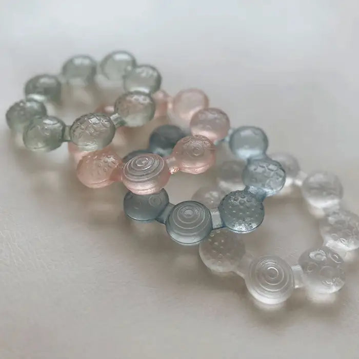 Nouka Cool Ring Teether in Shifting Sand