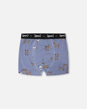 Load image into Gallery viewer, Deux par Deux Boxer Briefs Underwear “Happy Dogs” Print: Size 2/3 to 11/12

