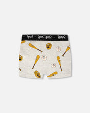 Load image into Gallery viewer, Deux par Deux Boxer Briefs Underwear “Baseball” Print: Size 2/3 to 11/12
