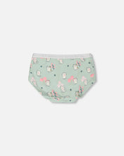 Load image into Gallery viewer, Deux par Deux Organic Cotton Boyshort Underwear in “Kittens” Print: Size 2/3 to 11/12
