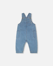 Load image into Gallery viewer, Deux Par Deux Denim Baby Overalls: Sizes 3M to 24M
