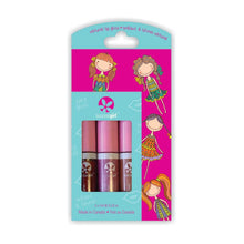 Load image into Gallery viewer, Suncoat Trio Non Toxic Lip Gloss Set

