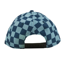 Load image into Gallery viewer, Nano Green Checkerboard Print Baseball Cap: Sizes 12/24M to 8/12 Years
