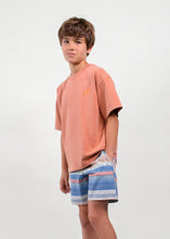 Load image into Gallery viewer, Boston Brand Boys Pattern Swim Shorts: Size 8 to 14
