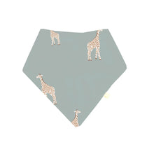 Load image into Gallery viewer, GunaMuna Bandana Bib in Giraffe Print
