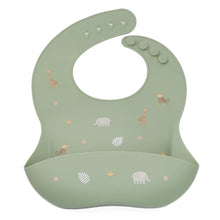 Load image into Gallery viewer, Nouka Silicone Bib 6M + (Assorted Prints)
