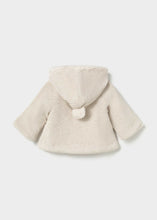 Load image into Gallery viewer, Mayoral Baby Hooded Reversible Knit/Faux Fur Coat: Size 2/4M to 18M
