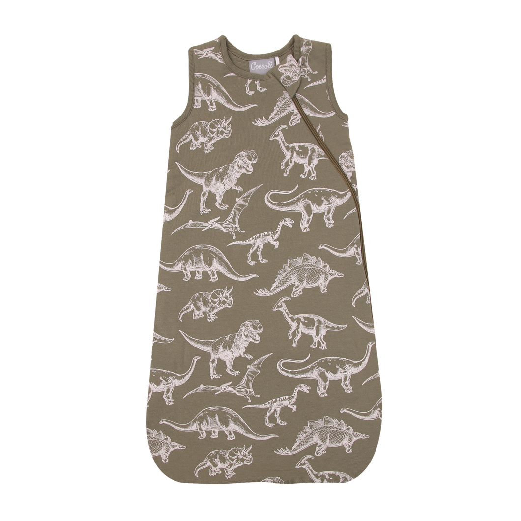 Coccoli Modal O.5 TOG Sleepsack in Dinosaur Print: Size NB to 18M