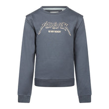 Load image into Gallery viewer, No Way Monday Girls Long Sleeved Sweatshirt with Glitter Graphic: Size 8 to 14
