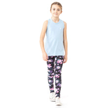 Load image into Gallery viewer, Nano Girls Floral Print Yoga Leggings: Size 4 to 14
