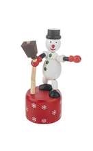 Load image into Gallery viewer, Ganz Wooden Holiday Push Puppets: 4 Styles
