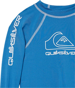 Quicksilver On Tour LS Long sleeved Rash Guard : Size 2 to 7 Years