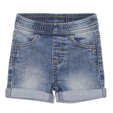 Load image into Gallery viewer, Minymo Baby Denim Jean Shorts: Size 3M to 18M
