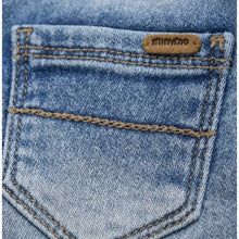 Load image into Gallery viewer, Minymo Baby Denim Jean Shorts: Size 3M to 18M
