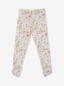 Minymo Girls Floral Leggings: Size 2 to 8 Years