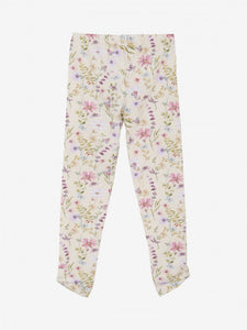 Minymo Girls Floral Leggings: Size 2 to 8 Years