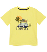 Load image into Gallery viewer, Minymo Boys “Surf Paradise” T Shirt: Sizes 2 to 8 Years
