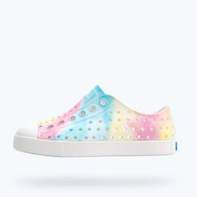 Load image into Gallery viewer, Native Jefferson Shoes in Sugarlite Pastel Tie Dye Print: Size C4 to J4
