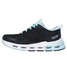 Load image into Gallery viewer, Skechers Kids Glide Step Sneakers Black/Aqua: Size 10.5 to 1
