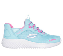 Load image into Gallery viewer, Skechers Toddler “Simple Cute” Slip In Sneakers in Turquoise: Size 5 to 10
