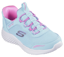 Load image into Gallery viewer, Skechers Toddler “Simple Cute” Slip In Sneakers in Turquoise: Size 5 to 10
