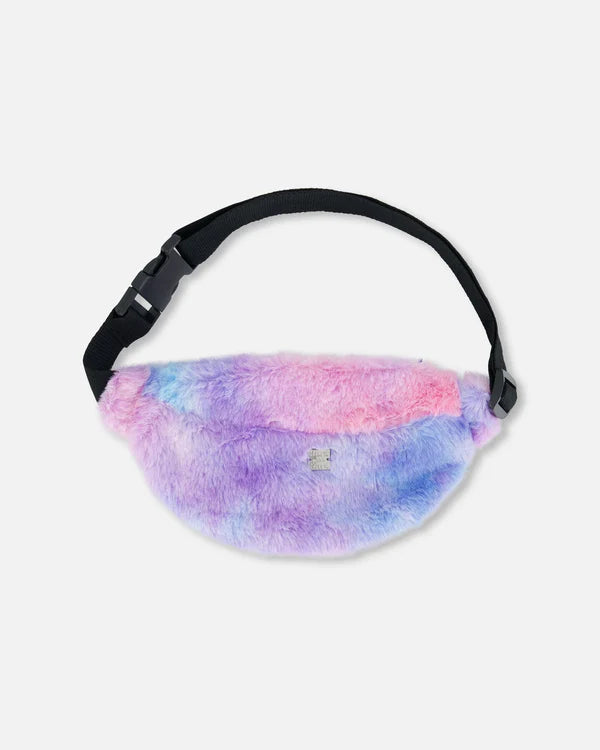 Deux Par Deux “Mermaid” Theme Fuzzy Fanny Pack