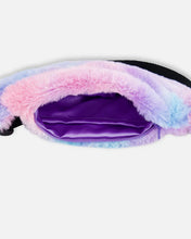 Load image into Gallery viewer, Deux Par Deux “Mermaid” Theme Fuzzy Fanny Pack
